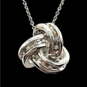 Vintage Italian Sterling Silver with Flex Knot